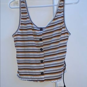 colored striped tank top!